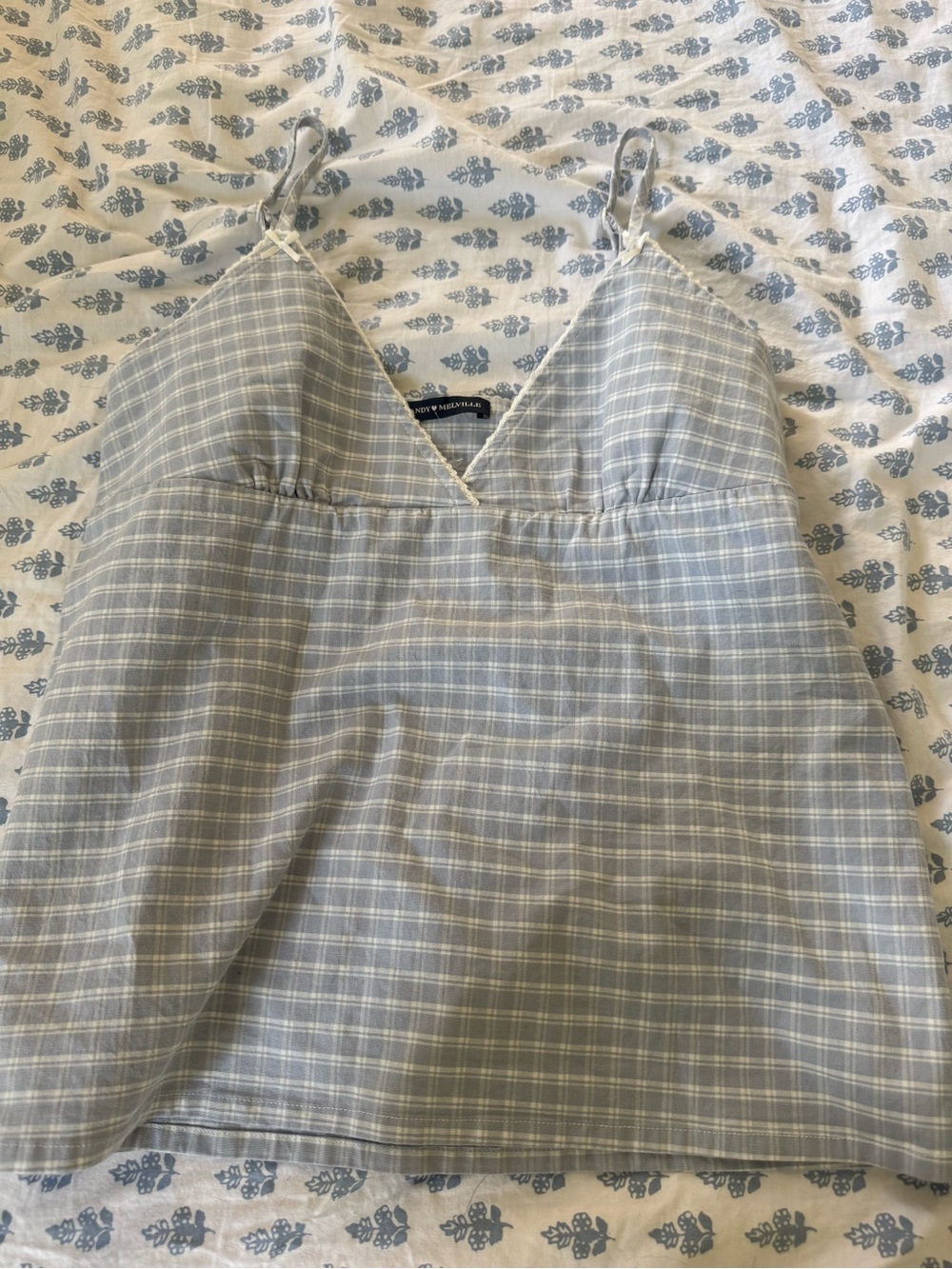 Brandy Melville Blue Tank Top